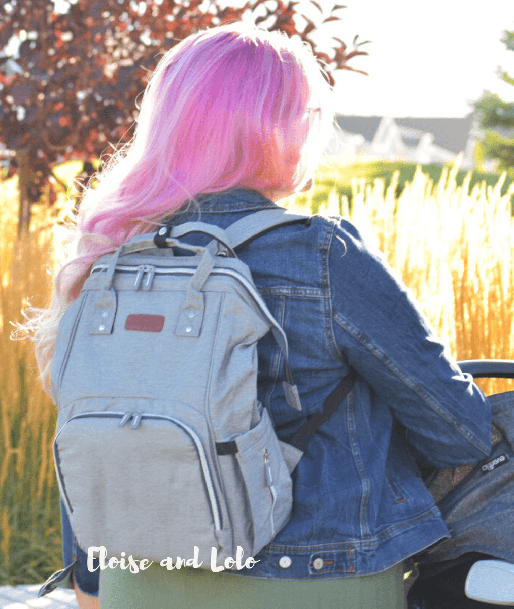 The City 2.0 Diaper Bag Backpack with USB Charging Port Eloise