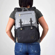 Load image into Gallery viewer, The Jaycee Diaper Bag Backpack with USB Charging Port - Eloise &amp; Lolo