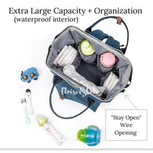 Load image into Gallery viewer, The London Diaper Bag Backpack - Eloise &amp; Lolo