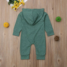 Load image into Gallery viewer, Army Green Romper - Eloise &amp; Lolo