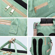 Load image into Gallery viewer, The Emma 2-in-1 Crib Diaper Bag Backpack - Eloise &amp; Lolo