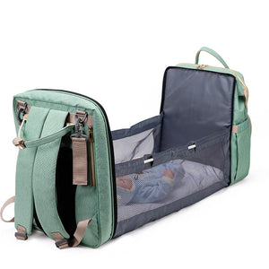 The Emma 2-in-1 Crib Diaper Bag Backpack - Eloise & Lolo