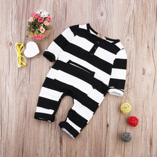 Load image into Gallery viewer, Striped Romper - Eloise &amp; Lolo