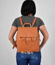 Load image into Gallery viewer, The Aubrey Diaper Bag Backpack - Vegan Leather - Eloise &amp; Lolo