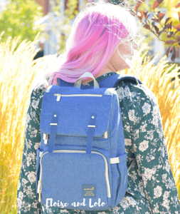 The Jaycee Diaper Bag Backpack with USB Charging Port - Eloise & Lolo