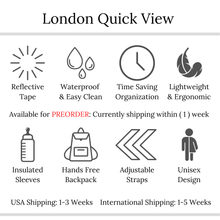 Load image into Gallery viewer, The London Diaper Bag Backpack - Eloise &amp; Lolo