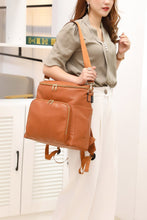 Load image into Gallery viewer, The Sawyer Diaper Bag Backpack - Vegan Leather - Eloise &amp; Lolo